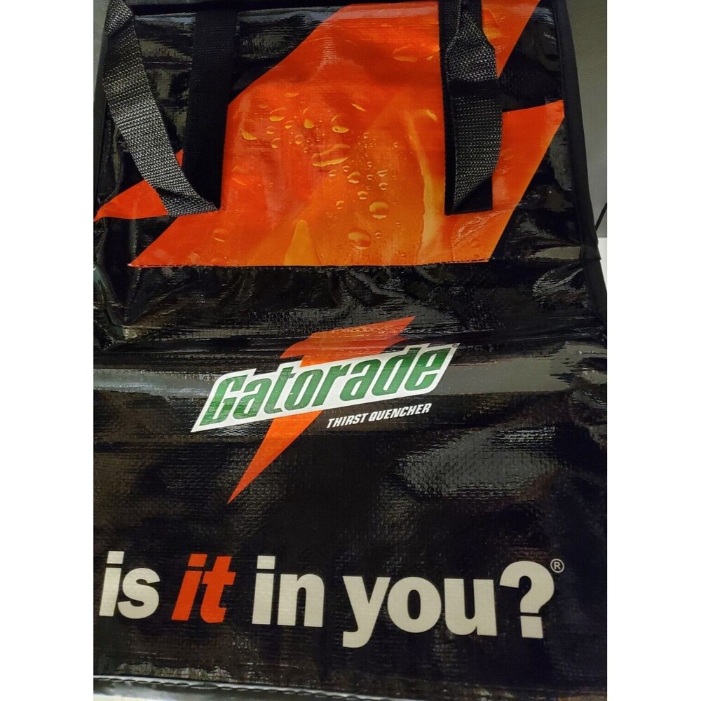 Gatorade "is it in you?" Soft Sided Insulated Cooler Bag Vintage 2006 - NEW